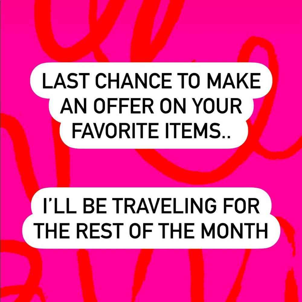 LAST CHANCE 🌸🌺